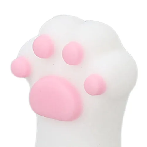 Vista 6 de 5 fundas para tijeras, tijeras de cutícula, protectores de cubierta con forma de gato, cubierta protectora de silicona para uñas y uñas de los pies