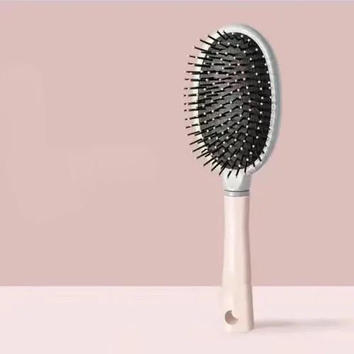 Vista 8 de Cepillo desenredante para el cabello, cerdas ultrasuaves, cepillo desenredante que se desliza por los enredos con facilidad en todo tipo de cabello