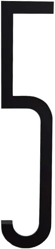 Vista 19 de Números de puerta para casa/apartamento, buzón de 4 pulgadas, letras autoadhesivas negras (0, estilo A)