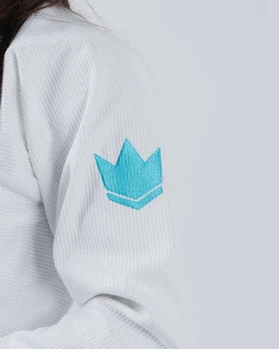 Vista 9 de KINGZ The One Brazilian Jiu Jitsu Gi - Kimono ligero BJJ para mujer - IBJJF Legal - 400gsm Pearl Weave Pro Competition