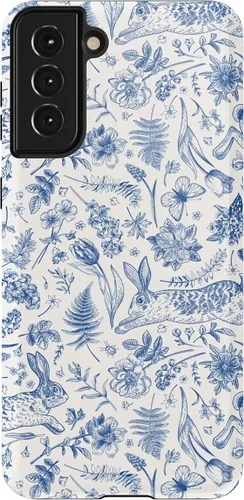 Vista 33 de Casely Funda para Galaxy S21 Here Comes The Sun Colorblock Sunset Diseño protector delgado esencial de doble capa Aquí viene el sol