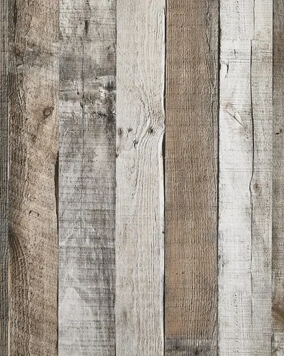 Vista 16 de Yun-aeon Papel de Contacto de Madera Natural Gris Madera Papel Tapiz Despegar y Pegar 17.3" x 80" Autoadhesivo Removible Vintage Imitación Madera