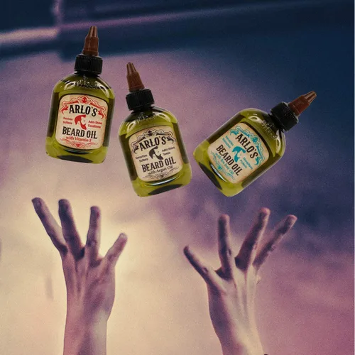 Vista 5 de Arlo's Aceite para barba con aceite de coco 2.5 onzas