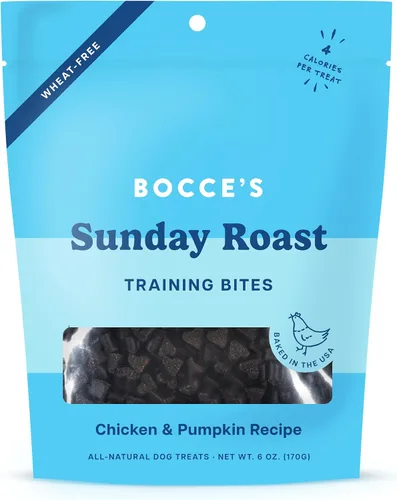 Vista 10 de Bocce's Bakery Puppy Bac'n Nutty - Golosinas de entrenamiento para perros, sin trigo, hechas con ingredientes reales, horneadas en los Estados