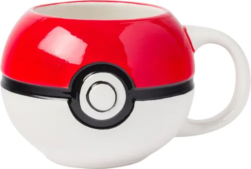Vista 15 de Silver Buffalo Taza de cerámica con asa esculpida en 3D de Pokémon Pikachu con rayo, 20 onzas (591 ml)