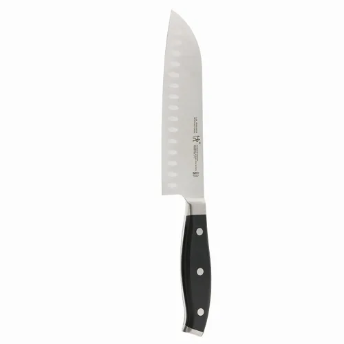 Vista 6 de HENCKELS Forged Premio - Juego de 13 cuchillos de chef, cuchillo de pelar, cuchillo utilitario, marrón claro, acero inoxidable