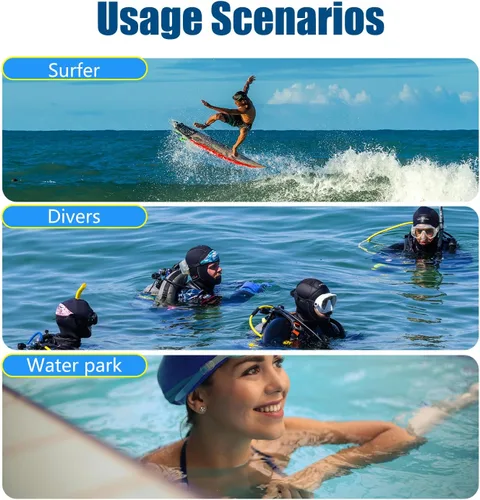 Vista 5 de Osmo Pocket 3 - Funda de buceo subacuática de 131 pies, compatible con DJI Osmo Pocket 3, accesorios impermeables