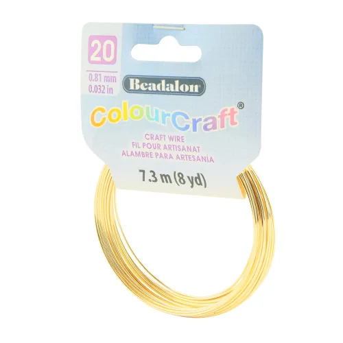 Vista 33 de Beadalon ColourCraft - Alambre para hacer joyas, artesanía pesada, núcleo de cobre estructural, calibre 16, bobina de cobre de 2.3 yardas
