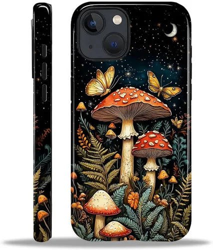 Vista 136 de Funda para iPhone 11, resistente híbrida 2 en 1, protección completa contra golpes con acabado brillante, diseño de collage de tela a cuadros