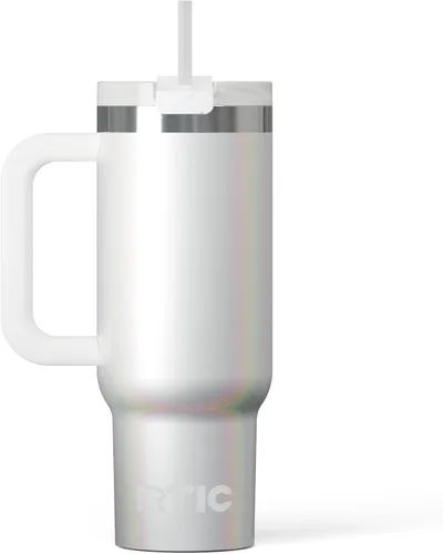 Vista 56 de RTIC Vaso Tumbler de Viaje por Carretera de 30 oz con Doble Pared Revestido de Cerámica Aislado Taza Portátil de Café de Viaje de Acero Inoxidable