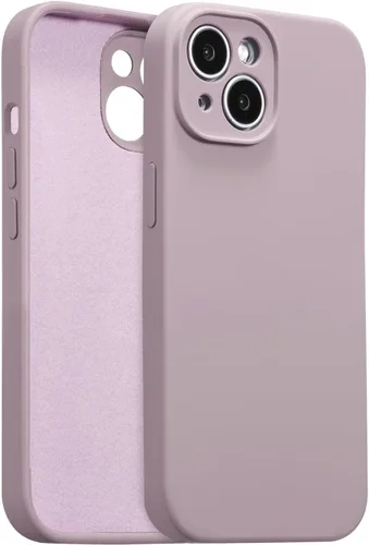 Vista 50 de Funda de silicona para iPhone Air, con [protección completa de la cámara] [forro de microfibra suave antiarañazos], funda de silicona líquida ultra