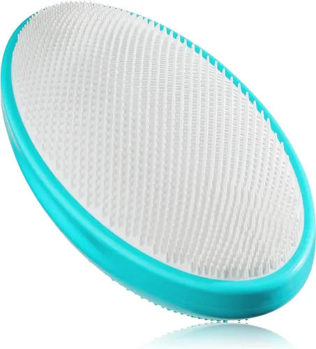 Vista 10 de WIZKER - Cepillo exfoliante 2 en 1 para piel sensible, cerdas suaves y firmes, limpiador facial y corporal, impermeable, resistente al moho