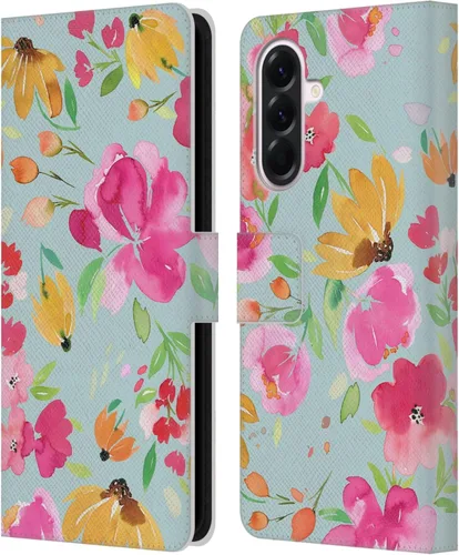 Vista 157 de Head Case Designs Officially Licensed Ninola Butterfly Nature Spring Floral Leather Wallet Case Compatible with Samsung Galaxy A07 4G
