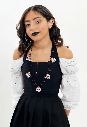 Vista 2 de Disney Nightmare Before Christmas Silver Plated Stud Earring Set, Officially Licensed