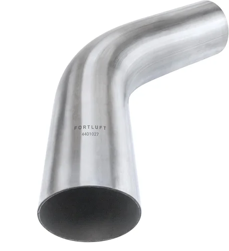 Vista 83 de FORTLUFT - Tubo de escape doblado (180 grados, 1.25 pulgadas/32mm)