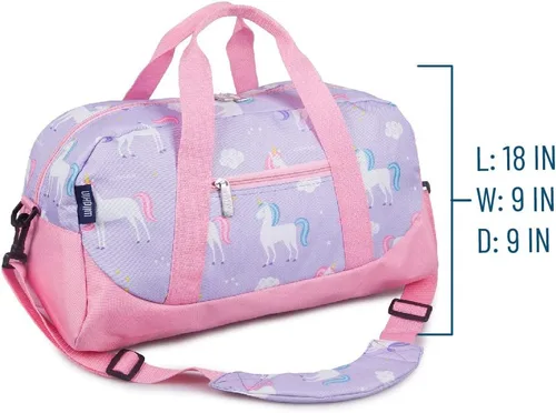 Vista 4 de Wildkin - Bolsa de viaje para niños y niñas, tamaño equipaje y perfecto para la práctica después de la escuela o un fin de semana o viaje nocturno