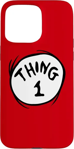 Vista 31 de Dr. Seuss Funda con emblema Thing 1 para iPhone 17