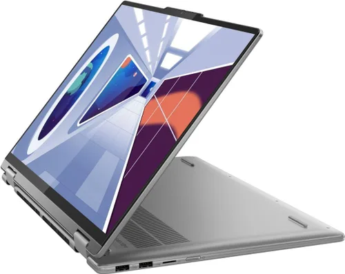 Vista 4 de Lenovo Yoga 7 WUXGA - Laptop con pantalla táctil 2 en 1 de 16 pulgadas AMD Ryzen 5 7535U Gráficos AMD Radeon 660M 8 GB RAM DDR5 SSD de 512