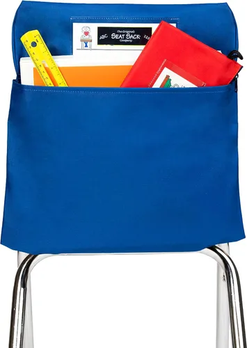 Vista 15 de Seat Sack 30112 bolsillo de almacenamiento, estándar, grado Pre K – 12 pulgadas, pequeño, color negro