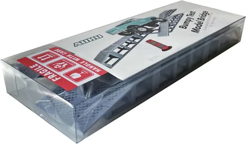 Vista 6 de Puente de modelo de obstáculo de desafío de suspensión de rueda con baches para camión de orugas RC escala 1/18 1/24