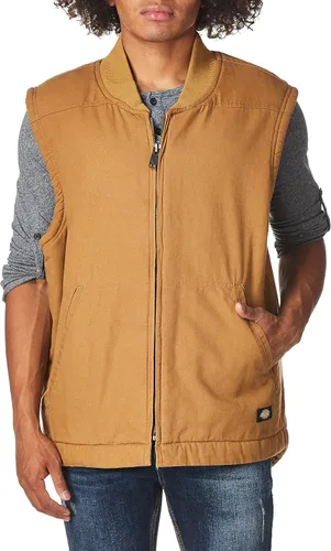 Vista 4 de Dickies Chaleco de pato con forro de sherpa para hombre