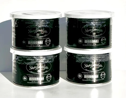 Vista 4 de Sharonelle Cera suave de azuleno natural para pieles sensibles en 14 oz. - 2 latas