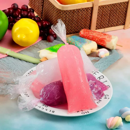 Vista 4 de Boao Lolly Bags - Bolsas desechables para helados, yogur y dulces (120)