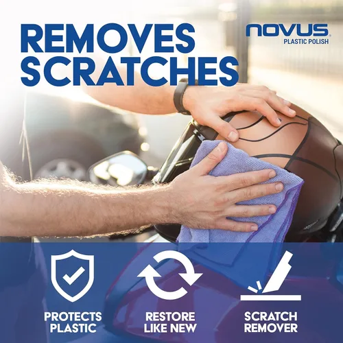 Vista 2 de NOVUS 7026 Plastic Clean & Shine #1 Botella de 2 onzas