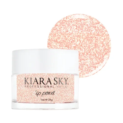 Vista 10 de Polvo de inmersión Kiara Sky tonos rosados 1 oz, Bee-My-Kini