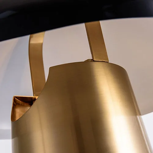 Vista 7 de Lámparas de escritorio clásicas de latón para oficina en casa, lámpara de mesa de metal reativo, lámpara de mesa de metal reativo, lámpara