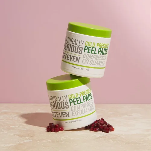 Vista 2 de Naturally Serious Obtén incluso almohadillas exfoliantes prensadas en frío, almohadillas exfoliantes para una textura desigual, almohadillas