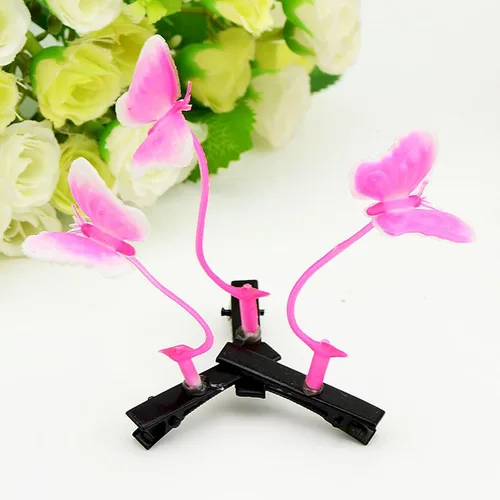 Vista 4 de BinaryABC Pinza para el cabello de brotes de frijoles, horquillas para el cabello de plantas, pasador de hierba, accesorios para el cabello