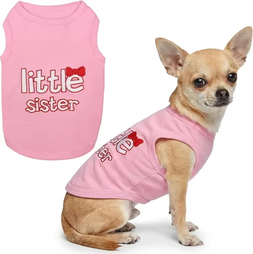Vista 58 de Parisian Pet - Camiseta para perros y gatos, con texto en inglés Daddy's Girl, 2XS