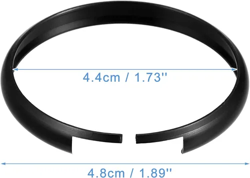 Vista 7 de ACROPIX Funda de aleación de aluminio para llavero remoto de automóvil para Mini Cooper Smart Key R55 R56 R57 R58 R59 R60 - Paquete de 2