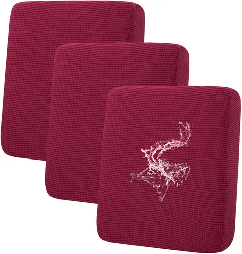 Vista 125 de Fundas impermeables para sofá seccional, fundas de cojín antideslizantes para sofá Ajuste seccional en forma de L, tela jacquard elástica, parte