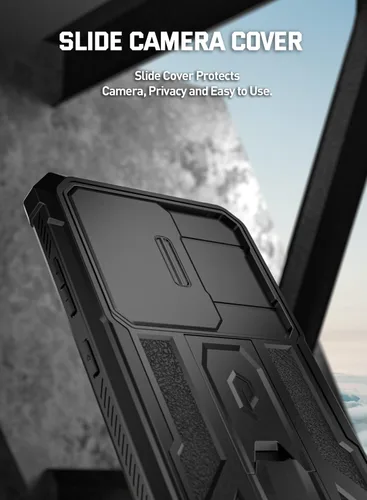 Vista 5 de Poetic Spartan - Funda para Galaxy S24 de 6.2 pulgadas, funda deslizante para cámara