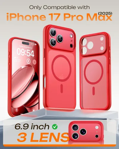 Vista 232 de TOCOL Funda para iPhone 11, compatible con Magsafe, protección completa de cámara, imanes integrados, protección contra caídas, funda translúcida