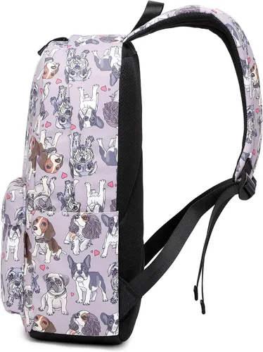 Vista 3 de Wadirum Mochila ligera para libros escolares para niños