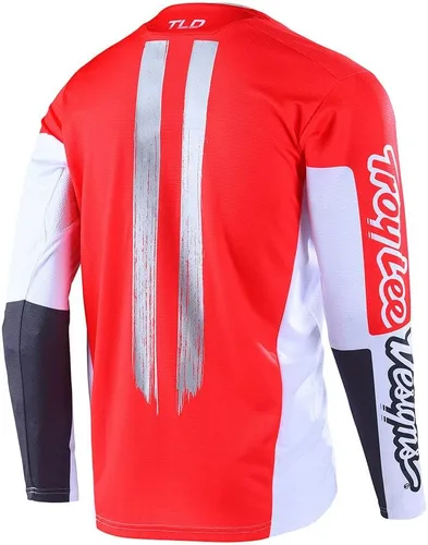 Vista 2 de Troy Lee Designs Maillot de ciclismo MTB para bicicleta de montaña, para jóvenes, Sprint Jersey, Negro