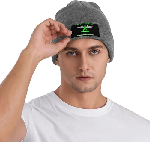 Vista 7 de Beanie Hat Unisex Stretchy Hat Soft Warmth Knit Hat Cap for Men & Women