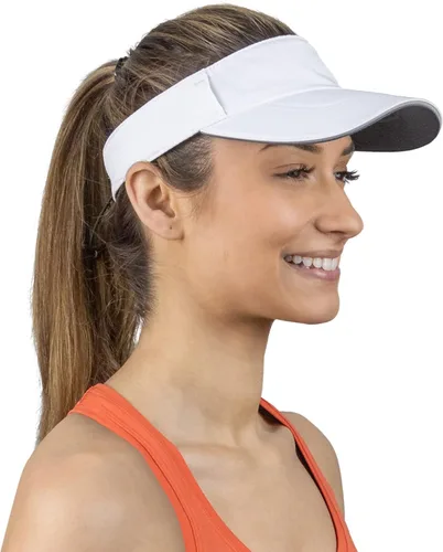 Vista 4 de TrailHeads Sombrero con visera solar para mujer, para correr, golf y tenis - Reciclado