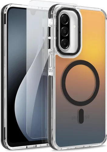 Vista 199 de Funda magnética para Google Pixel 10 Pro XL [compatible con Magsafe] [bonito diseño fluorescente de moda] a prueba de golpes, delgada, translúcida
