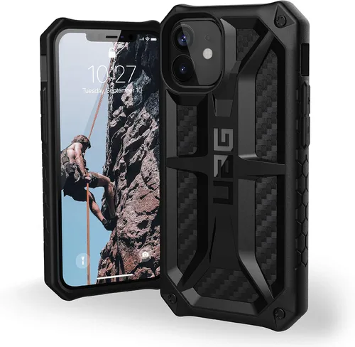 Vista 11 de URBAN ARMOR GEAR UAG - Funda protectora Monarch diseñada para iPhone 12 Mini, pantalla de 5.4 pulgadas, resistente, ligera, delgada, a prueba