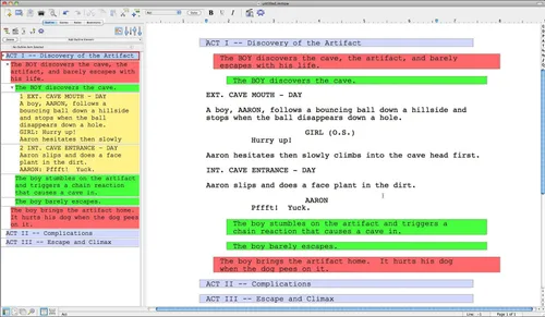 Vista 8 de Movie Magic Screenwriter 6 [Descargar]