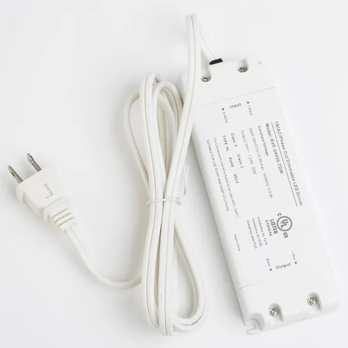 Vista 6 de Transformador de controlador regulable Triac de 24 V, certificación UL, 30 W, voltaje constante, clase 2, 100 V, 277 V, fuente de alimentación de CA