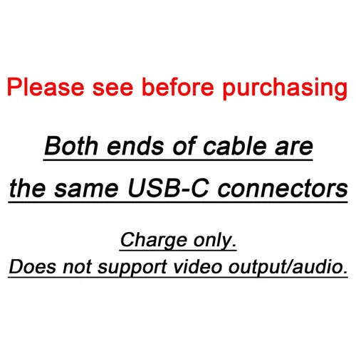 Vista 2 de Cable USB-C a USB-C de 6 pies [2 unidades], Awnuwuy 60W tipo C a tipo C cable de carga rápida para iPhone 15/15 Plus, iPad Pro 3rd, iPad Air 4th