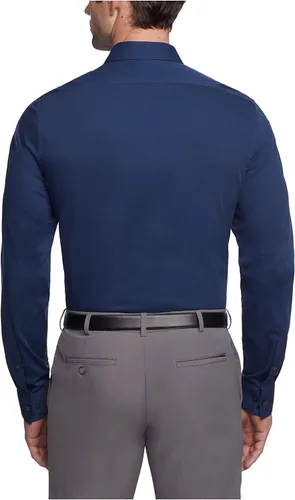 Vista 2 de Calvin Klein Mens Dress Shirts Slim Fit Non Iron Solid