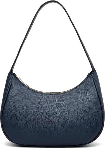 Vista 10 de BAIKELI Bolso de hombro en forma de media luna para mujeres, pequeño bolso al hombro clásico retro, de estilo embrague, bolso tipo hobo, bolso