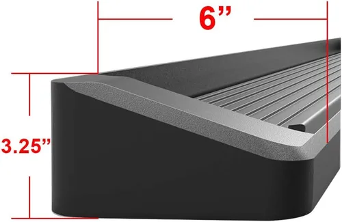 Vista 3 de APS - Estribo iBoard para Dodge RAM Crew camioneta de 4 puerta de tamaño completo.