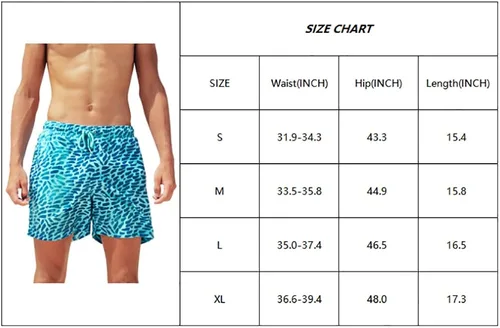 Vista 6 de utcoco Traje de baño para hombre que cambia de color, secado rápido, pantalones cortos de playa